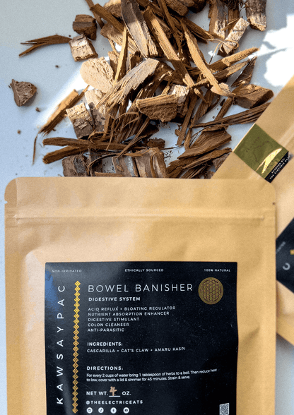 Bowel Banisher digestive herbal tea blend loose leaf — The Electric Eats